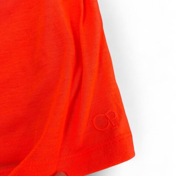 3/$15 Y2K cute Orange strapless blouse with elastic waistband ocean pacific 00s - Picture 2 of 7